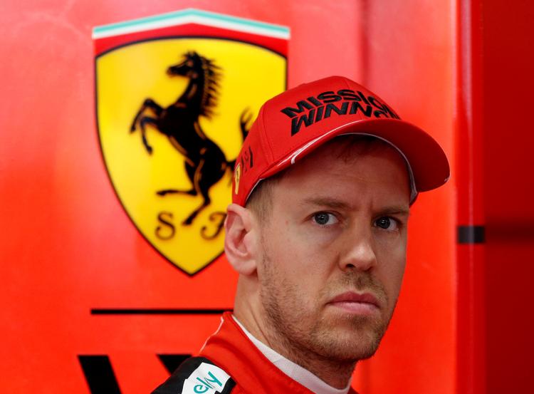 Sebastian Vettel siger farvel til Ferrari, men har endnu ikke afgjort, om han også tager afsked med Formel 1.  Foto: Albert Gea/Ritzau Scanpix