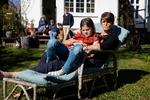 Julie Vöge Hansen og hendes familie skulle have været til Florida i påsken. Flyselskabet aflyste turen, og familien kæmper stadig for at få pengene for billetterne retur.  Foto: Finn Frandsen/POLFOTO