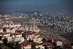 Efrat, israelsk bosættelse syd for Jerusalem - får nu 7000 nye boliger, selv om palæstinenserne på Vestbredden, de arabiske stater og EU modsætter sig bosættelserne.  Foto: Ronen Zvulun/Ritzau Scanpix
