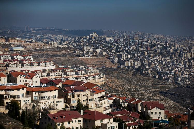Efrat, israelsk bosættelse syd for Jerusalem - får nu 7000 nye boliger, selv om palæstinenserne på Vestbredden, de arabiske stater og EU modsætter sig bosættelserne.  Foto: Ronen Zvulun/Ritzau Scanpix