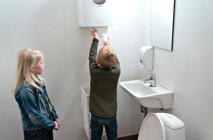 Retningslinjerne for anden fase i genåbningen af skolerne er nu på plads. Foto: Keld Navntoft/Ritzau Scanpix