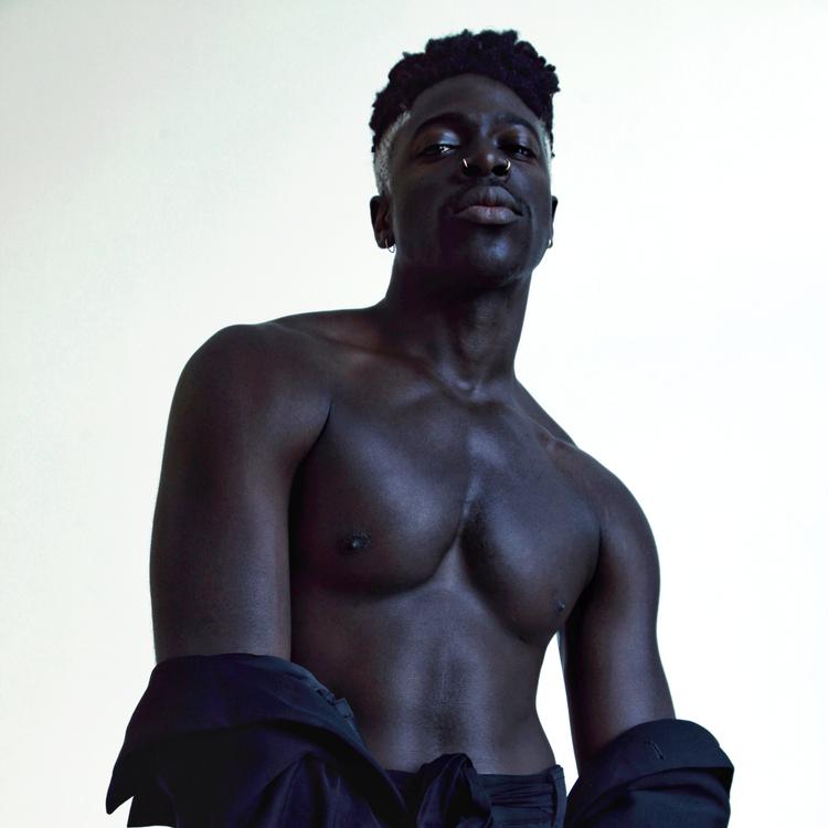 Køber man pladen, får man ud over musikken også Moses Sumney at se uden en trævl på.  Foto: Pr-foto