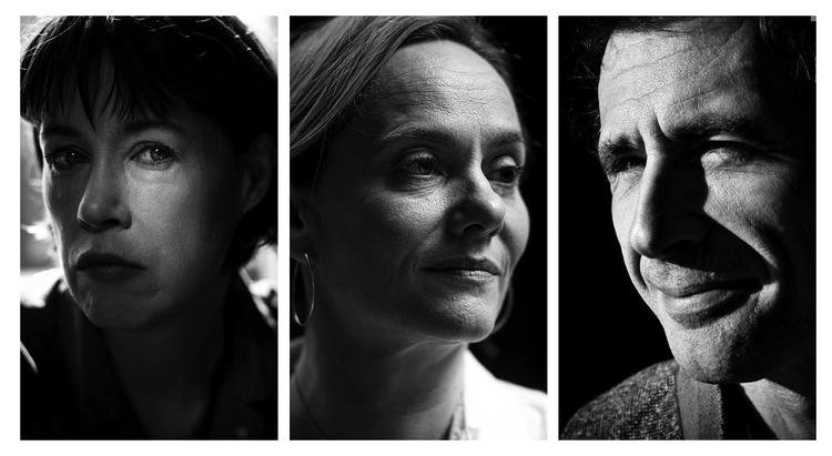 Linda Boström Knausgård er utilfreds med måden, hun er 
omtalt på i sin eksmands bøger, ja, faktisk er hun »virkelig vred over det blik, han havde på mig«. Også danske Maren Uthaug (i midten) får kritik af virkelige mennesker for ting, hun har skrevet i en roman. Og David Lagercrantz’ bog om den svenske fodboldspiller Zlatan Ibrahimovic bliver til en 
spillefilm. Arkivfoto: Joachim Ladefoged, Stine Bidstrup, Joachim Adrian 