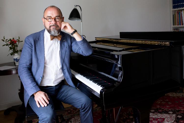 Michael Bojesen er bestyrelsesleder i Statens Kunstfond og initiativtager til ’Sammen om kunsten’, en pulje til kulturoplevelser under coronatidens restriktioner. Foto: Nanna Navntoft/POLFOTO