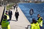Ensretningen omkring Søerne er et godt eksempel på, hvordan coronaen satte sit præg. Foto: Foto: Andreas Merrald/POLFOTO