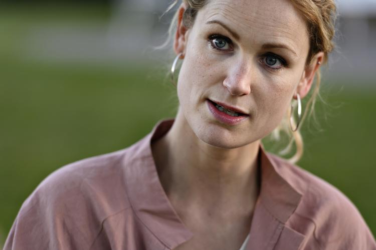 Pernille Skipper (EL) sidder klar ved tasterne og svarer Politikens læsere.   Foto: Philip Davali/Ritzau Scanpix