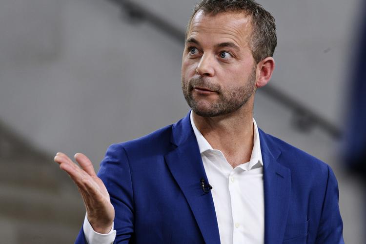 Radikale har krævet en klimaplan inden sommerferien, hvis regeringen skal overleve. Nu fremlægger partiet sig eget bud. på biledet ses partiets leder,  Morten Østergaard, under partilederdebatten torsdag aften. Foto: Philip Davali/Ritzau Scanpix