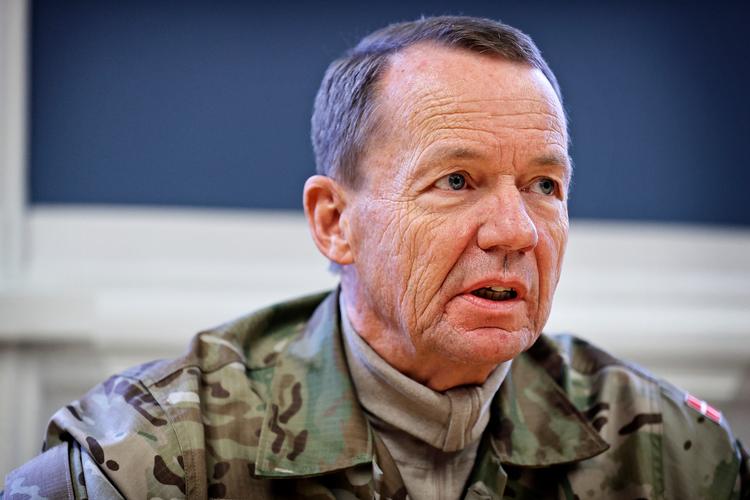 Forsvarschef General Bjørn Bisserup blev i efteråret 2018 beskyldt for at have banet vej for sønnens optagelse på officersskolen. Han blev senere frikendt. Foto: Jens Dresling/POLFOTO
