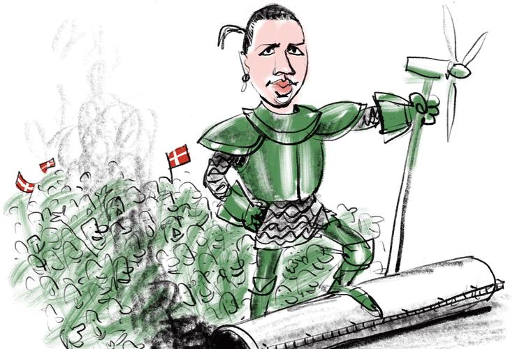 Arkivtegning Mette Dreyer