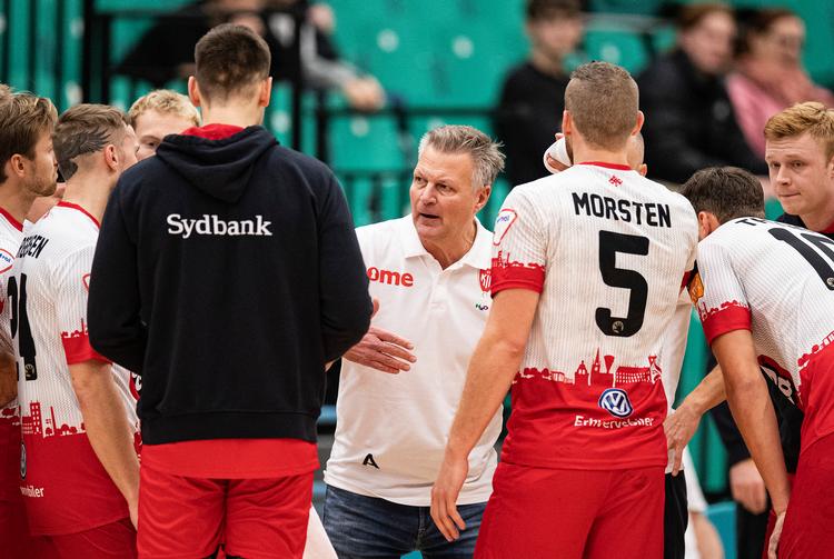 Endnu engang ser det sort ud for håndboldklubben i Kolding. Foto: Claus Fisker/Ritzau Scanpix