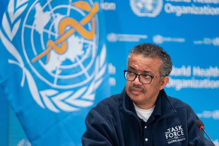 En lang række vestlige lande vil forsøge at presse WHO's generalsekretær, Tedros Adhanom Ghebreyesus, til at lave en undersøgelse af, hvordan coronaudbruddet kunne ske. Foto: Christopher Black/Ritzau Scanpix