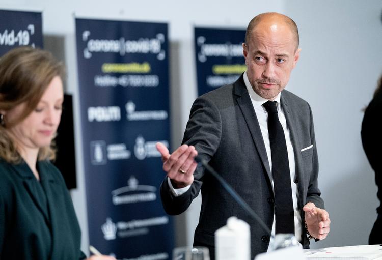 Magnus Heunicke (S) gav andre politikere indflydelse på den kommende corona-app. Det udløste en fundamental forandring.  Foto: Tariq Mikkel Khan/Ritzau Scanpix