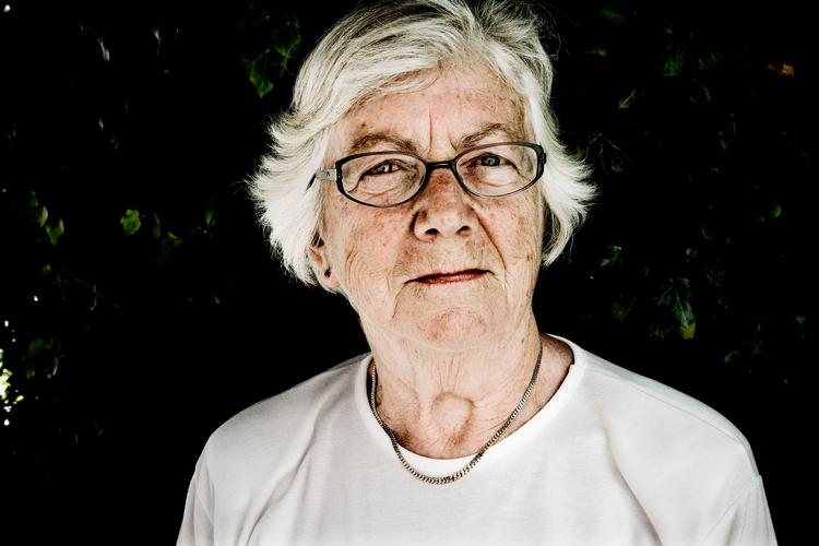 Dorthe Røssell  lovede sin far at tie om ting, hun oplevede under krigen, men et interview i Politiken fik hende til at bryde sit løfte.  Foto: Kristian Juul Pedersen/Ritzau Scanpix