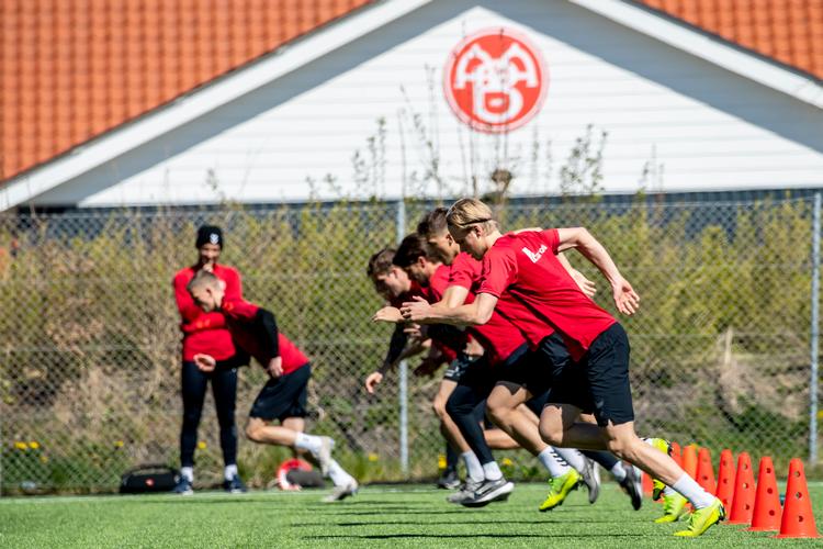 Nordjyllands Politi er begyndt at efterforske en mulig sag om matchfixing relateret til AaB. Billedet fra klubbens forårstræning er ikke relateret til den aktuelle sag. Foto: René Schütze/Fotograf René Schütze