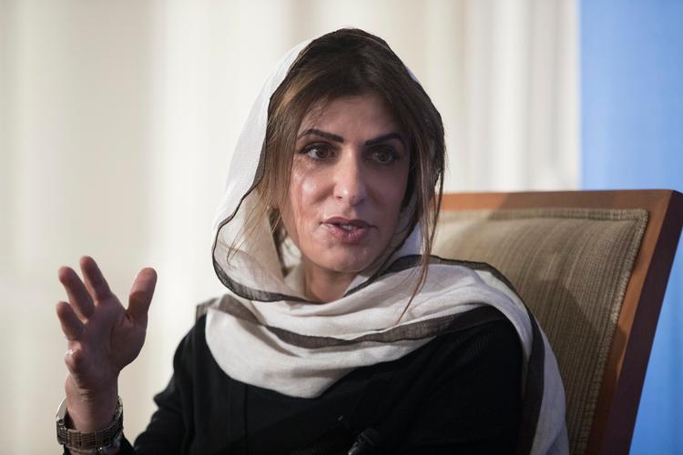 Basmah Bint Saud , saudisk prinsesse,  har lagt sig ud med sin bror og skjules nu i et fængsel uden for Riyadh Foto: Michael Reynolds/Ritzau Scanpix