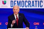 Joe Biden vinder primærvalget i Oregon. Han er den eneste demokratiske kandidat tilbage i præsidentvalgkampen. Foto: Kevin Lamarque/Ritzau Scanpix