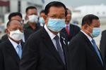 Cambodjas premierminister, Hun Sen, har brugt coronakrisen til at indføre undtagelsestilstand. Arkivfoto Tang Chhin Sothy
