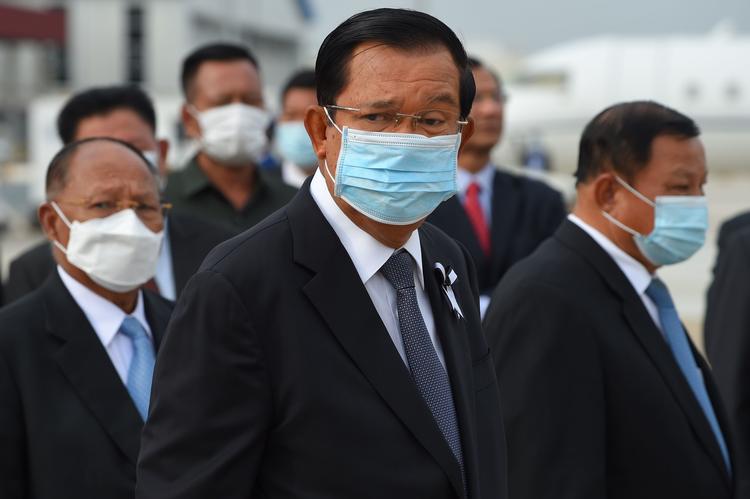 Cambodjas premierminister, Hun Sen, har brugt coronakrisen til at indføre undtagelsestilstand. Arkivfoto Tang Chhin Sothy