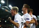 LASK Linz-spillerne har erhvervet sig en fordel ved at trænere flere gange som samlet trup, mens konkurrenterne blot har trænet i mindre grupper under 10 personer.  Foto: Lisi Niesner/Ritzau Scanpix