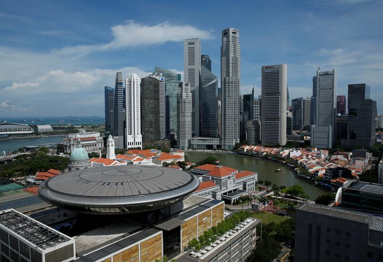 Dommen blev ikke afsagt i højesteretten i Singapore, da store dele af retssystemet er nedlukket.  Foto: Edgar Su/Ritzau Scanpix