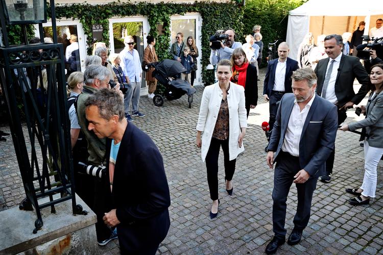 Statsministeren og Kulturministeren var til stede under genåbningen af Louisiana.  Foto: Jens Dresling/POLFOTO