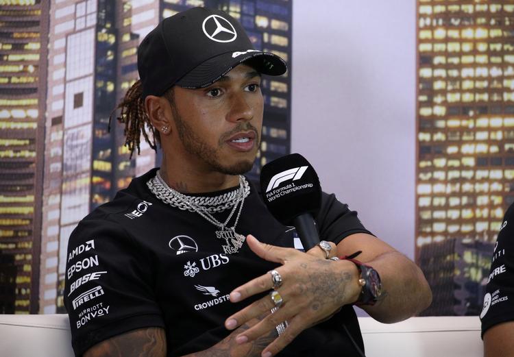 Lewis Hamilton  og resten af formel 1-feltet var rejst til Melbourne i marts for at indlede sæsonen, men grandprixet blev aflyst.  Foto: Loren Elliott/Ritzau Scanpix