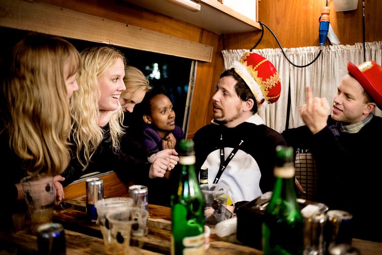 Efterårets rusture er på mange universiteter udskudt. Om de store semesterstartfester, som her på RUC, bliver til noget, er endnu uvist.  Foto: Daniel Hjorth/POLFOTO