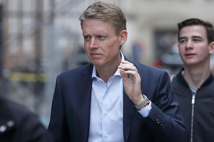 »Det er en sjælden begivenhed, at danske virksomheder finder sammen i et så stort konsortium som det her«, siger topchefen i Ørsted, Henrik Poulsen.  Foto: Jens Dresling/POLFOTO