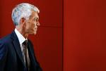 Den schweiziske statsanklager, Michael Lauber, står foran en rigsretssag for at have holdt hemmelige møder med præsidenten for Fifa, som han samtidig skulle styre efterforskningen mod.  Foto: Arnd Wiegmann/Ritzau Scanpix