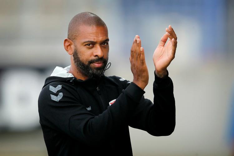 Det er vigtigt for David Nielsen - og AGF-spillerne - at han nu igen kun skal fokusere på at være fodboldtræner.   Foto: Jens Dresling/POLFOTO