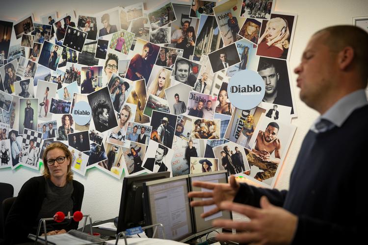 Martin Brandt Larsen er både direktør for den kommercielle radiostation Diablo og bestyrelsesformand for Radio Loud.   Foto: Nima Taheri/POLFOTO