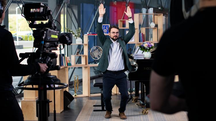 Phillip Fabers sprog er så korrekt, at Ugens Ord ikke kan finde noget at udsætte på det.  Foto: Gregers Tycho