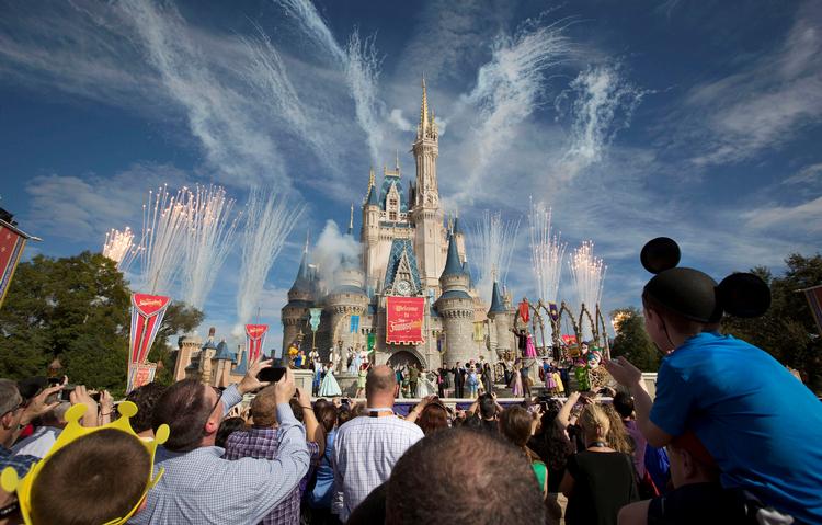 Disney World i Florida er udset til at være hjemsted for NBA, når sæsonen genoptages senere på sommeren.   Foto: Scott Audette/Ritzau Scanpix