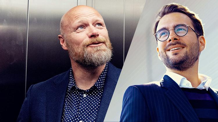 Værten Mads Steffensen og korlederen Phlip Faber har genrejst manges tro på musikkens magi. 
 Foto: DR