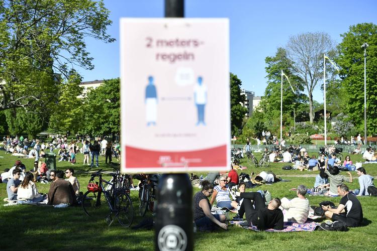 Stockholm i går. Den svenske hovedstad er hårdest ramt af coronavirussen.  Foto: Henrik Montgomery/Ritzau Scanpix