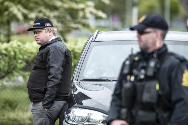 Rasmus Paludan har oprettet et søsterparti, der skal videreføre Stram Kurs' politik. Foto: Per Rasmussen