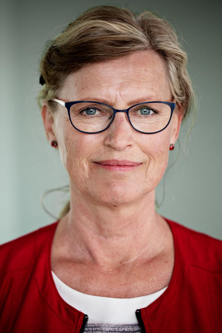 Henriete Siff Thomsen, leder af omsorgscenteret Pedershave i Frederikssund. Foto: Jacob Ehrbahn/POLFOTO