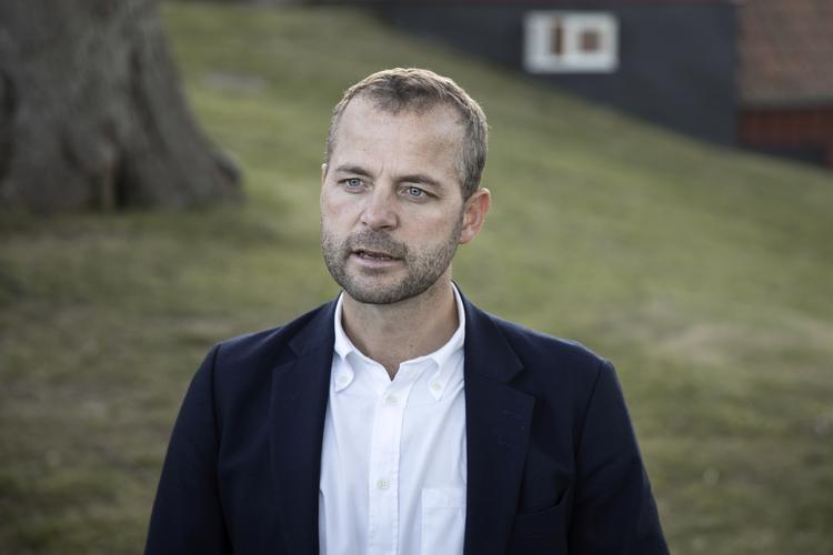 Morten Østergaard
talte bl.a. om den grønne omstilling i sin grundlovstale fredag. Foto: Mikkel Hørlyck/POLFOTO