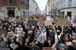 Det vurderes, at op mod 15.000 mennesker deltog i Black Lives Matter-demonstrationen i København i går.    Foto: Thomas Borberg/POLFOTO