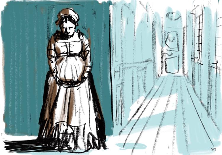 Tegning Mette Dreyer