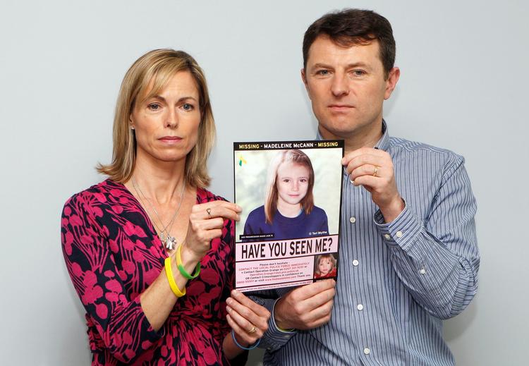 Kate og Gerry McCann, forældrene til Madeleine, har tidligere været mistænkt i sagen, men nu er en tysker den hovedmistænkte. Foto: Andrew Winning/Ritzau Scanpix