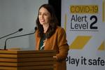 »Selv om arbejdet endnu ikke er gjort færdig, kan det ikke benægtes, at dette er en milepæl. Tak, New Zealand«, siger New Zealands  premierminister, Jacinda Ardern. Foto: Marty Melville/Ritzau Scanpix