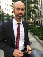 The New York Timesø opinionsredaktør James Bennet blev fyret tidligere på ugen efter massiv kritik af et debatindlæg af den republikanske senator Tom Cotton, som avisen havde bragt.  Foto: Larry Neumeister/Ritzau Scanpix