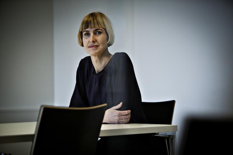 Afdelingschef i Statens Serum Institut Tyra Grove Krause fortæller, hvorfor de mener, at det er misvisende at bruge udtrykket 'smittetryk'. Foto: Marcus Trappaud Bjørn/POLFOTO