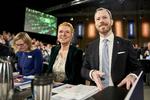 Inger Støjberg og Jakob Ellemann-Jensen  næstformand fotograferet på Venstres Landsmøde sidste år.  Foto: Claus Bonnerup/POLFOTO