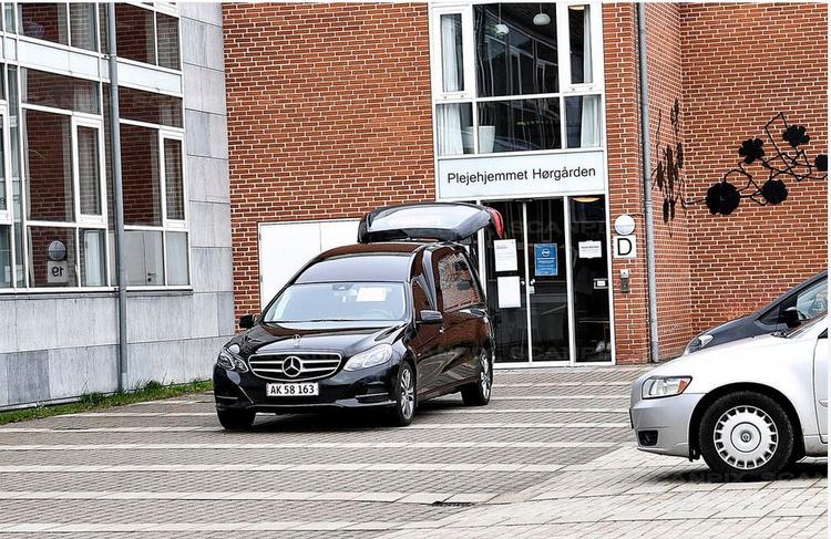 Hørgården i Risskov ved Aarhus var det første plejehjem med registreret coronasmitte.  Plejehjemsbeboere udgør 35 procent af alle corona-dødsfald.  Foto: Philip von Platen