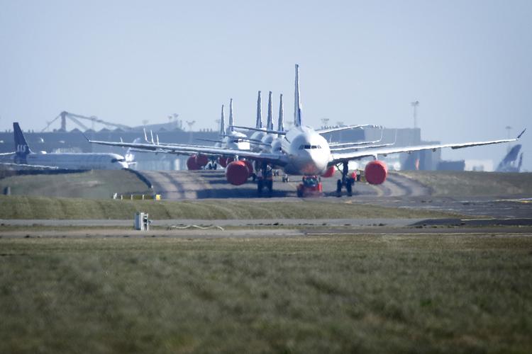 SAS er i store vanskeligheder og beder om ni milliarder kroner fra den danske og svenske regering.  Foto: Jens Dresling/POLFOTO