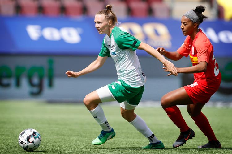 Brianne Reed joined FC Nordsjælland in february 2019.  Foto: Jens Dresling/POLFOTO