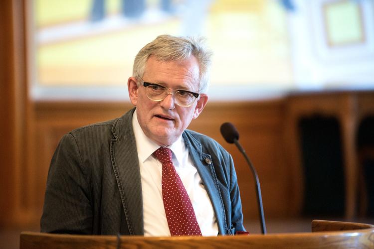     Knap to et halvt år nåede Søren Ulrik Thomsen at være sekretær for Det Danske Akademi. Foto: Ivan Boll/POLFOTO