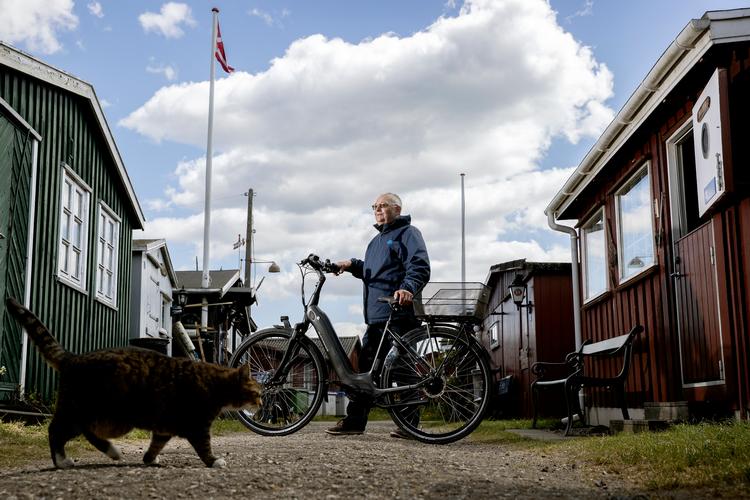 Læseren anbefaler ældre at træne muskulaturen dagligt for at kunne færdes mere sikekrt på cykel. Foto: Peter Hove Olesen/POLFOTO